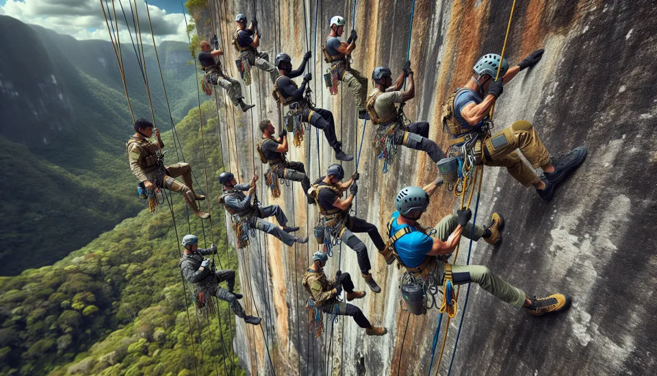 Tactical Rappelling Australian Rappel Techniques