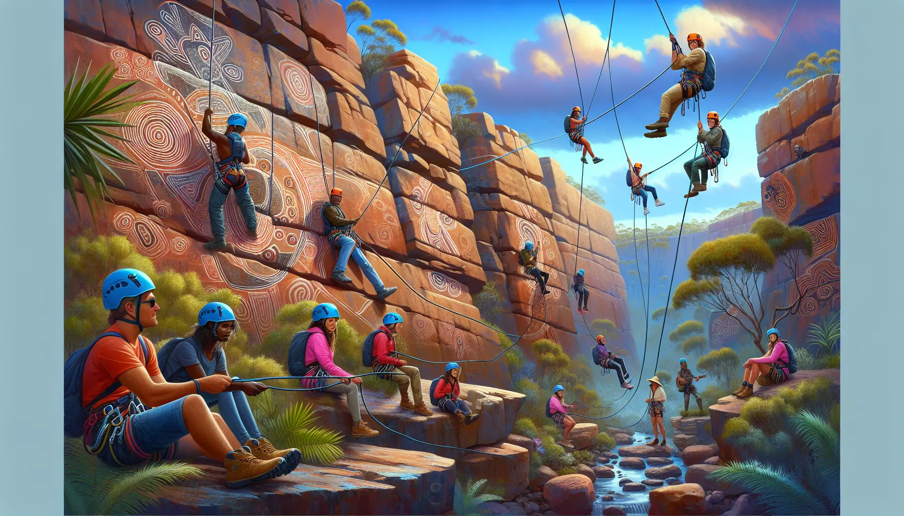 Aboriginal Guides and Cultural Abseiling Tours