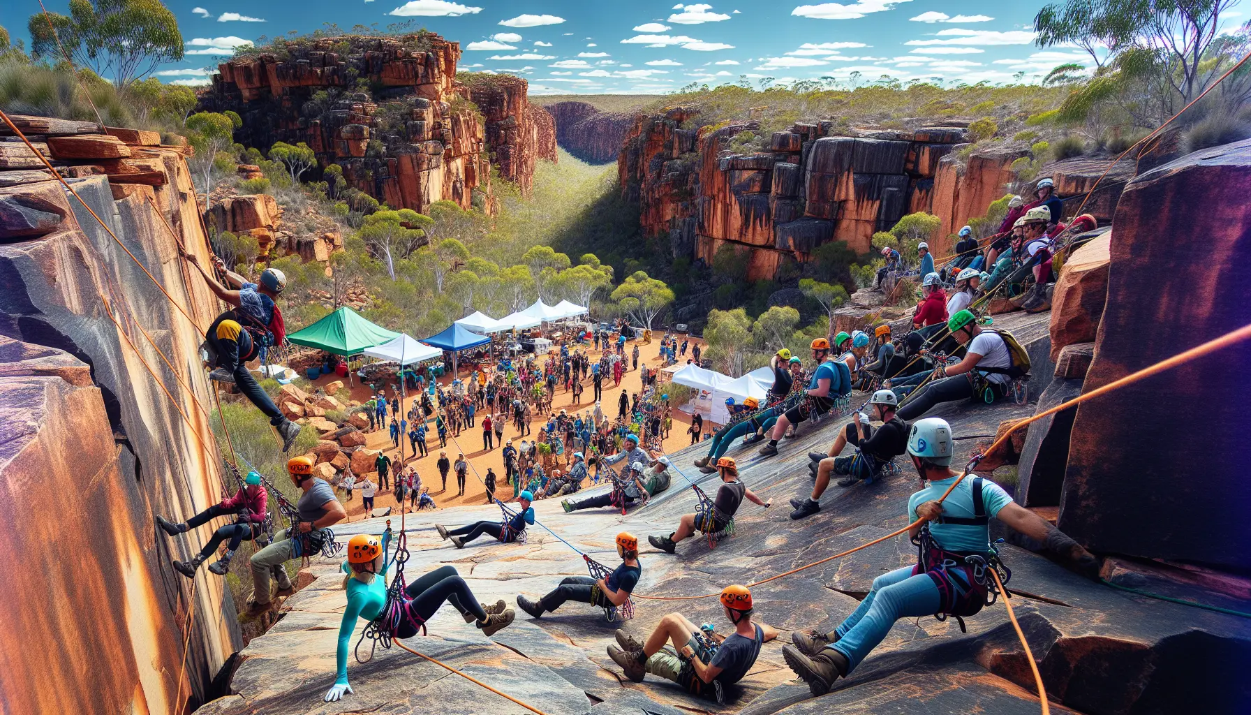 Abseiling Festivals and Gatherings in Australia